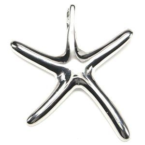 Starfish Sterling Silver Pendant Famous Designer Look N138